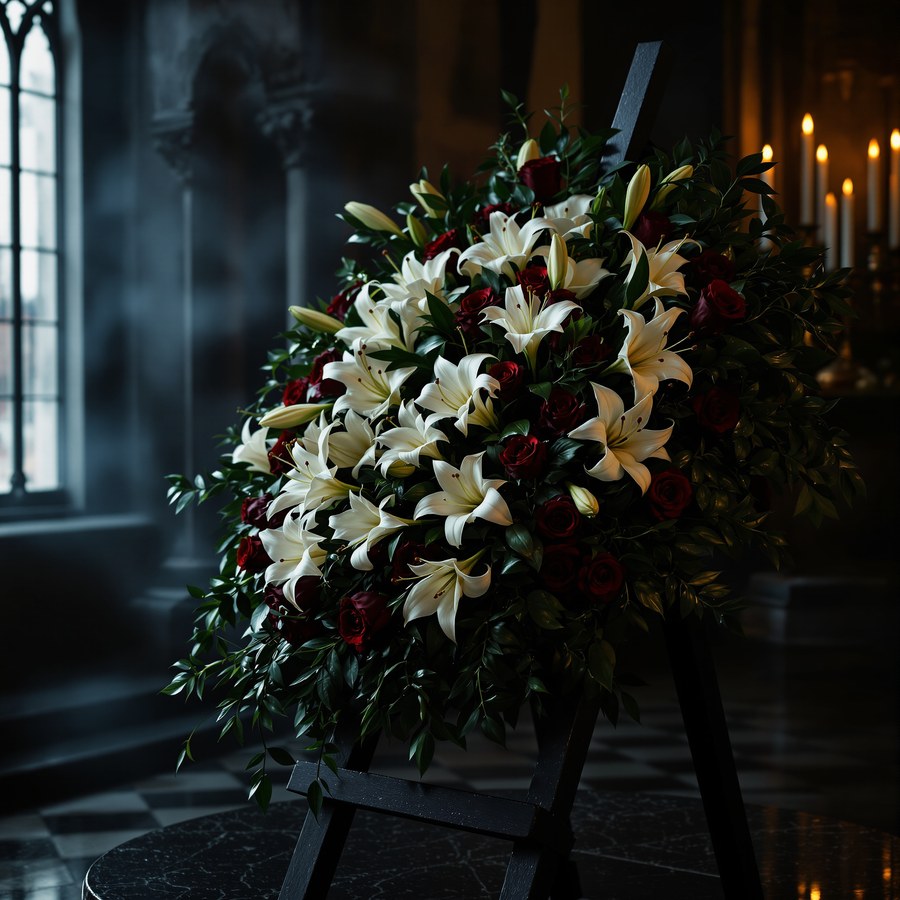 Funeral wreath
